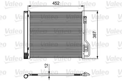 VALEO 814114 Kondenser Smart Fortwo 