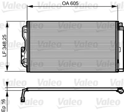 VALEO 814189 Klıma Radyatoru Bmw F20 F21 F30 F80 