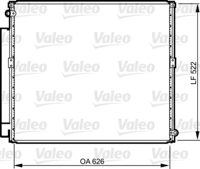 VALEO 814203 Klıma Radyatoru Toyota Land Cruıser 3,0 3,4 D4 D 03>09 8846160100