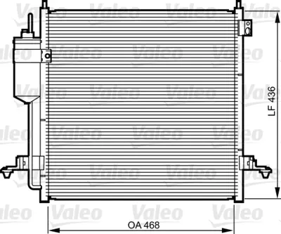 VALEO 814214 Klıma Radyatoru Mıtsubıshı L 200 06>11 MN123606