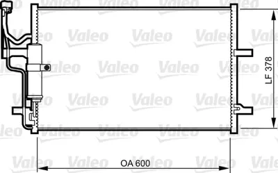 VALEO 814265 Klıma Radyatoru Mazda 3 2003 2009 Mazda 5 2005 2009 BPYK6148ZA