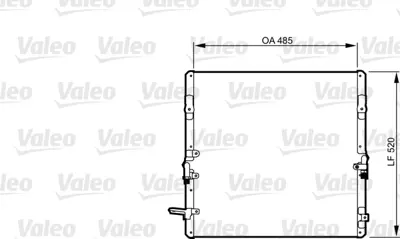 VALEO 814280 Klıma Radyatoru Toyota Land Cruıser 4,2 4,7 02>07 8846160051