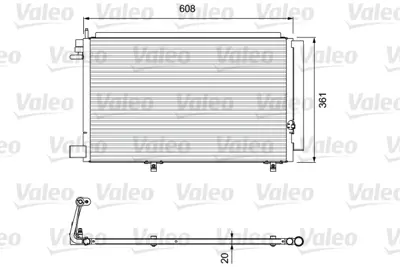 VALEO 814294 Kondenser Ford Fıesta 1787029