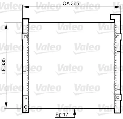 VALEO 814326 Klıma Radyatoru Cıvıc 96>00 80110SO1A11