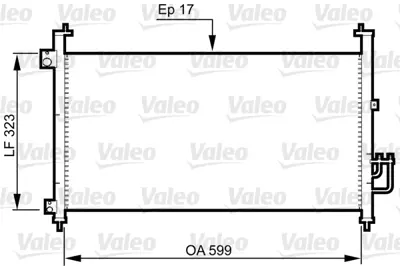 VALEO 814333 Klıma Radyatoru Honda Cıvıc 2007-2011 80110SMGE02