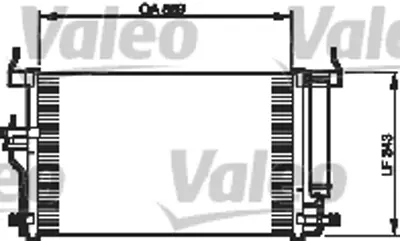 VALEO 814339 Kondenser Hyundaı Elantra / Coupe 976062D500