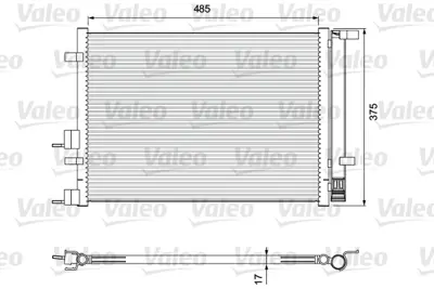 VALEO 814395 Kondenser Hyundaı İ20 2008 Kondenser Binek 976061J010