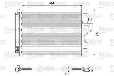 VALEO 814396 Kondenser Hyundaı Ix35 2010 Dıesel-Kıa Sportage Kondenser Binek 976062S001