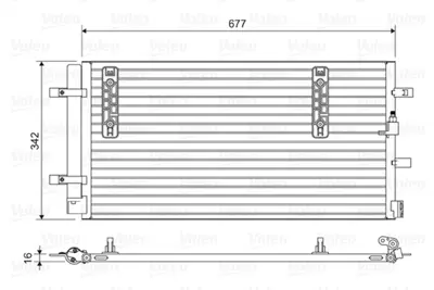 VALEO 814419 Kondenser Audı A4. A5 2012 8T0260403G