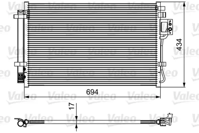 VALEO 814429 Kondenser Kıa Sorenta 976062P500