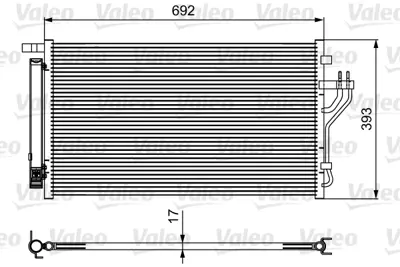 VALEO 814485 Kondenser Kıa Sportage 976062Y500