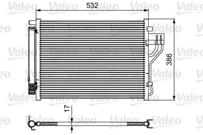 VALEO 814494 Kondenser Hyundaı Tucson İx35 976062Y000