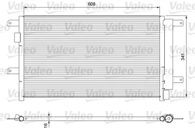 VALEO 815089 Klıma Radyatoru Konderser Daıly 2,8 3,0 F1a 01>11 504256333