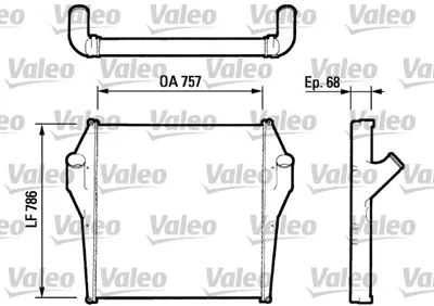 VALEO 816730 Turbo Radyatoru Rvı Ae 380 / 500 5010066292