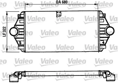 VALEO 816851 Turbo Radyatoru Psa Evasıon / 806 1472059080 384E7