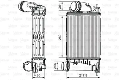 VALEO 817175 Turbo Radyatoru Espace V-Megane Iv-Scenıc Iv-Talısman 1.6dcı-1.6tce 15=> 144963358R