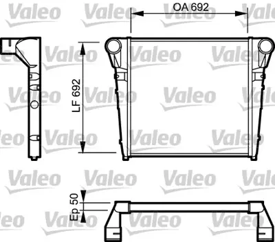 VALEO 817181 Turbo Radyatoru Rvı Magnum 5010315371