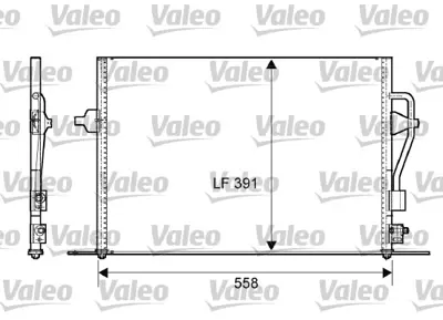 VALEO 817232 Klıma Radyatoru  Ford Mondeo 97BW19710AE