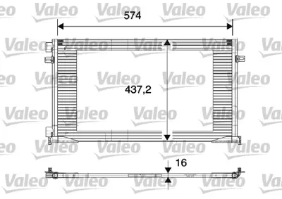 VALEO 817577 Klıma Radyatoru  Vıvaro Trafıc 2.0 / 1.9dı 01> 2765000QAG 4408646 7700312901