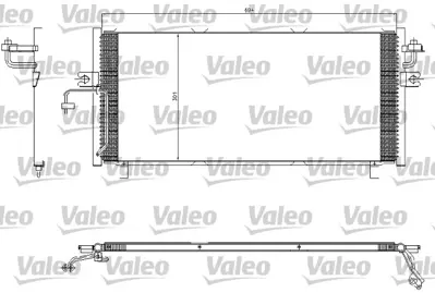 VALEO 817603 Klıma Radyatoru Nıssan Prımera P11 96>01 