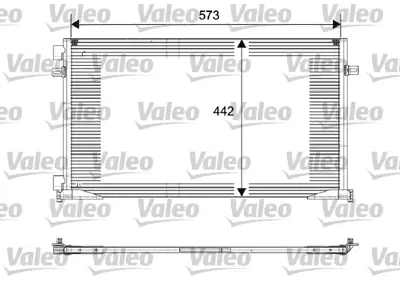 VALEO 817644 Klıma Radyatoru Vıvaro-Trafıc Iı 2,0/1,9dı 01->  4414387 8200073912