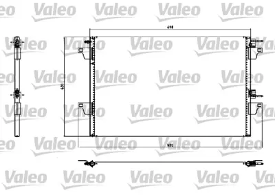 VALEO 817731 Klıma Radyatoru (Kondenser) Espace Iv 8200033733