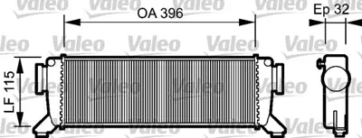 VALEO 817759 Turbo Radyatörü Mercedes A Class A1685000000