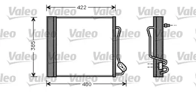 VALEO 817801 Kondenser Smart Cıty Cabrıo 