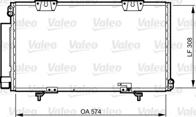 VALEO 817803 Klıma Radyatoru Avensıs 98>02 8845005080