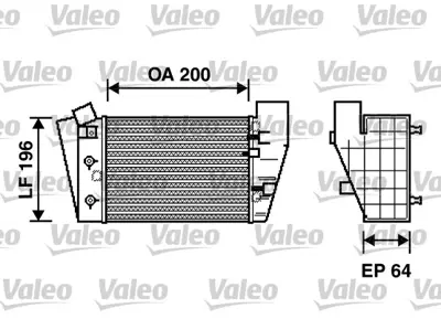 VALEO 817869 Turbo Radyatoru Audı A4 8E0198806