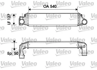 VALEO 817874 Turbo Radyatoru Bmw E46 M47 M57 99>03 17512246795