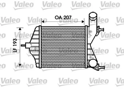 VALEO 817882 Turbo Radyatoru Punto Idea 1,3 51733052 51802117