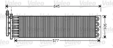 VALEO 818033 Kondenser Man Tg - A 04/00- 