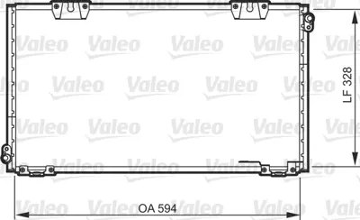 VALEO 818104 Klıma Radyatoru Toyota Celıca 92>00 8846020470