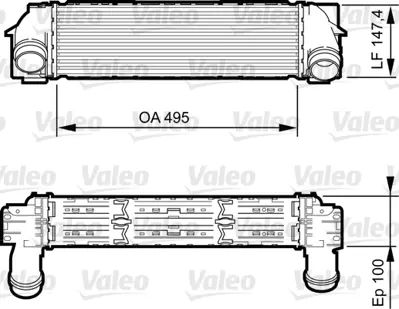 VALEO 818253 Turbo Radyatoru Bmw X3 (2010>) 17517593845