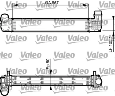 VALEO 818270 Turbo Radyatoru Megane Iıı 1,6dcı 