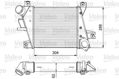 VALEO 818360 Turbo Radyatörü Nıssan X Traıl 14461ES61C