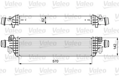 VALEO 818628 Turbo Radyatoru A.T. Mokka / Mokka X 14> 13> 1.6 Cdtı 1.7 Dtı / Trax 13> 1302264