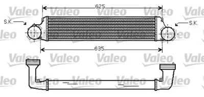 VALEO 818715 Turbo Radyatoru Bmw E46  X3 E83 M47 M57 17517793370