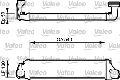 VALEO 818716 Turbo Radyatoru Bmw E46 M47 M57 17517786351