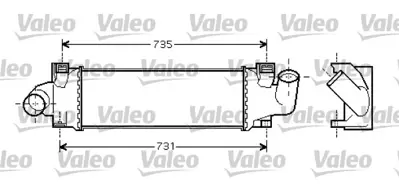 VALEO 818717 Turbo Intercol Radyatoru Focus Iı 1.6 Tdcı 2.0 Tdcı C-Max 06>11 03> 1.6 Tdcı 1.8 Tdcı 2.0 Tdcı C-Max 1673687