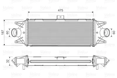 VALEO 818724 Turbo Radyatoru (Intercooler) Daıly Iıı Iv V (475×187×64) 99487925