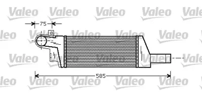 VALEO 818728 Turbo Radyatoru Corsa C Combo C 1302113