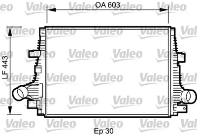 VALEO 818794 Turbo Radyatoru Alfa Romeo 159 05>11 