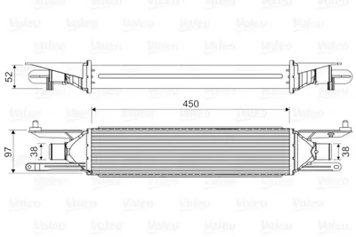 VALEO 818823 Turbo Radyatoru Fıat Punto Iıı 55702237