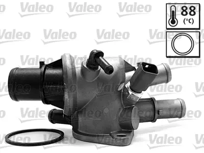 VALEO 820411 Termostat (Komple) Brava Bravo Marea 1,9 Jtd 99=> Alfa 145 146 156 1,9 Jtd 46546375