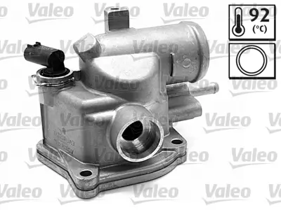 VALEO 820800 Termostat 92 °c (Komple, Om611) E-Class W210 98>02 S210 99>03 A6132000115