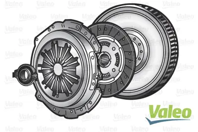 VALEO 835005 Kıt 4p Debriyaj Takımı Volanlı Audı A4 94 2000 . A6 97 2001 . 1.9tdi 75/90 Kw 28105266A