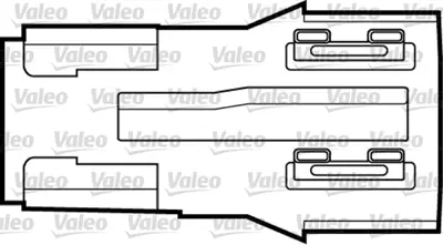 VALEO 850000 Cam Mekanızması (On) / (Sol) Alfa Romeo 75 