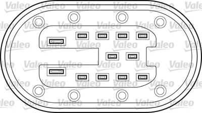 VALEO 850401 Cam Mekanızması (On) / (Sag) Seat Ibıza 6K3837402G